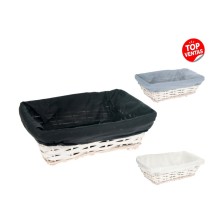 CESTO RECTANGULAR FORRO