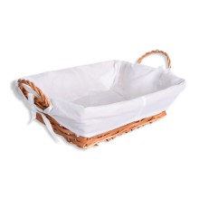 CESTO RECTANGULAR ASAS FORRO