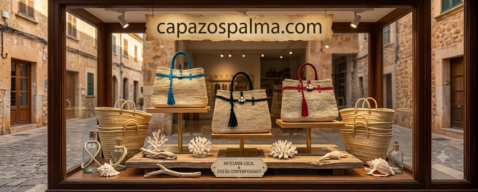 Bolso palma natural